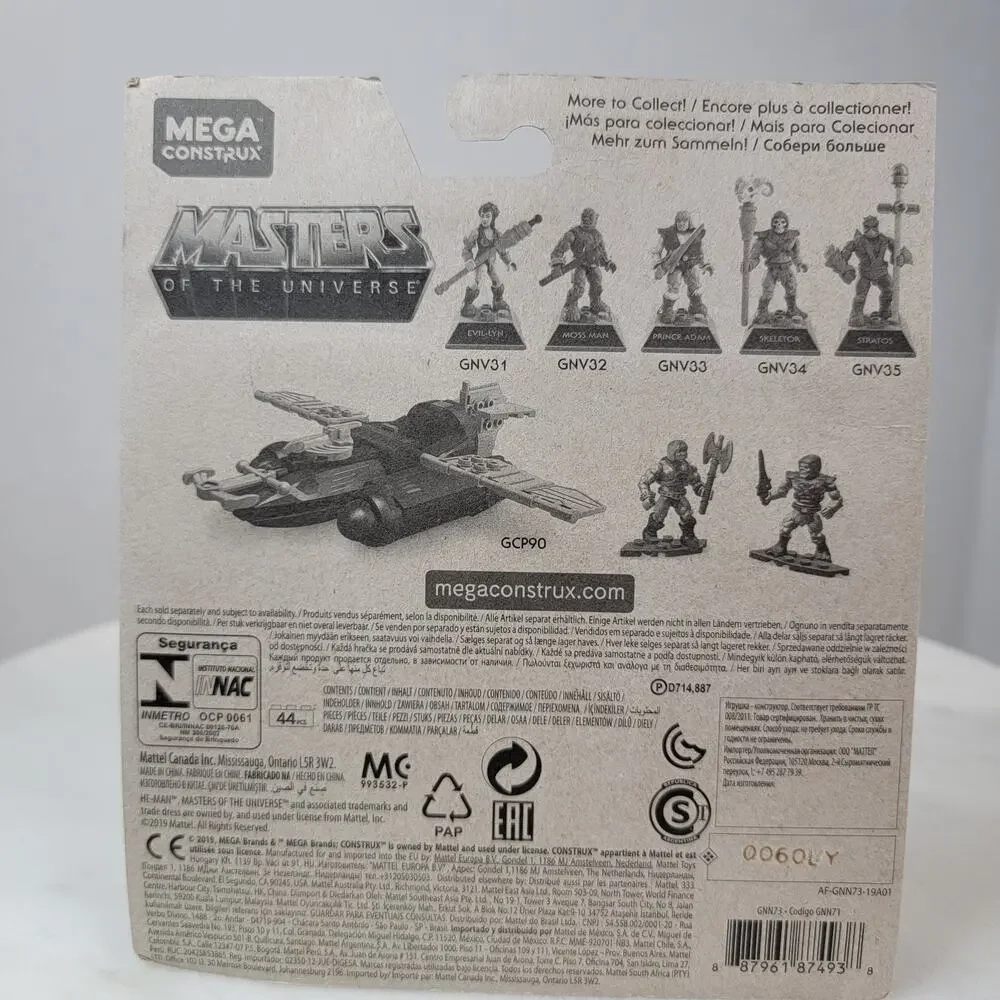 Mega Construx Masters Of The Universe He-Man vs Beast Man NEW MOTU BLOKS LEGO